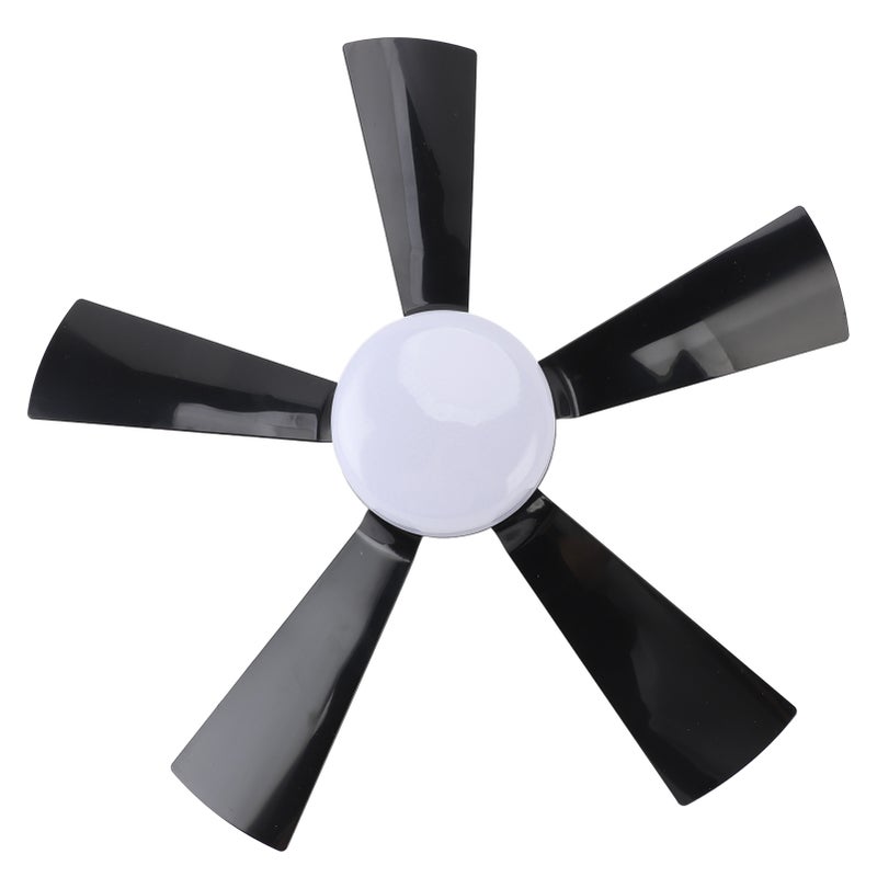 Ceiling Fan Light Dimmable 3 Color Temp 3 Wind Speed 1H 2H 4H Timer E26 Small Fan Lamp with Remote for Bedroom Kitchen 85‑265V White - Image 5