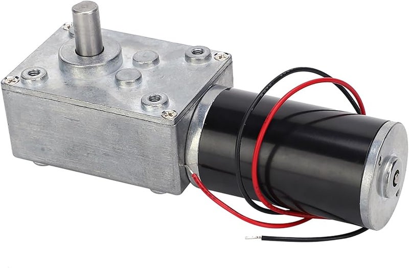 5840GW 31mm DC 12V 80RPM Permanent Magnet Brush Gear Motor Speed Reducer - Image 1