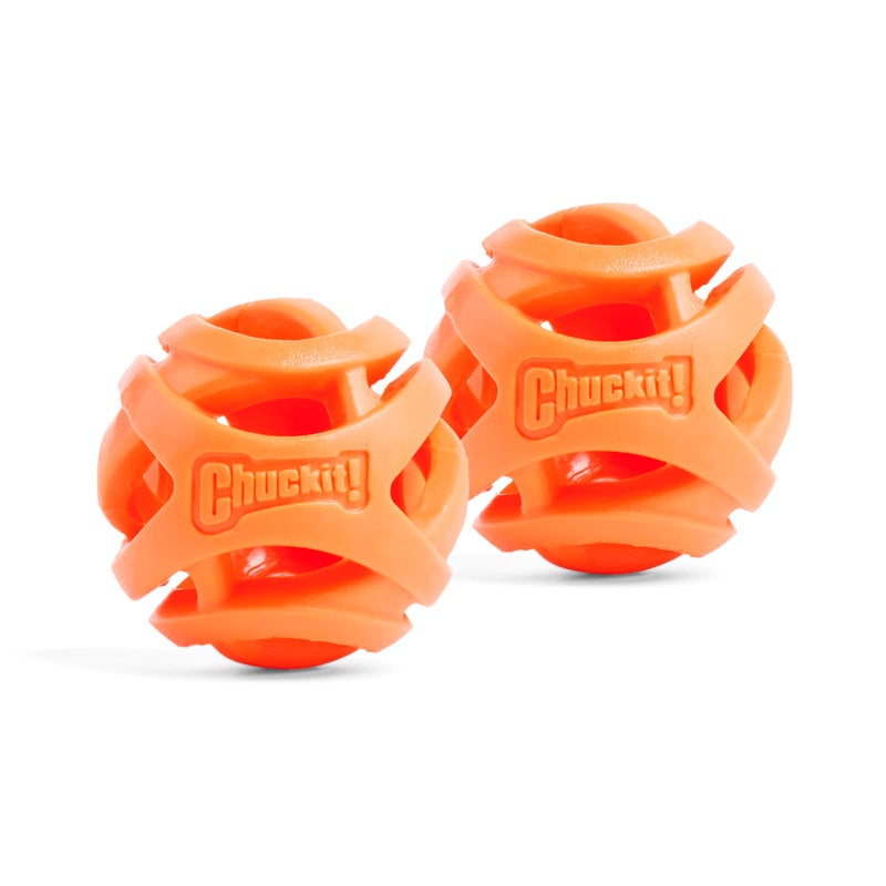 Chuckit! Air Fetch Ball Dog Toy, Small (2 Inch Diameter), for dogs 0-20 lbs, Pack of 2 - Image 1