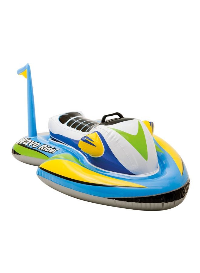 INTEX Wave Rider Inflatable Pool Float 46x30inch - Image 1