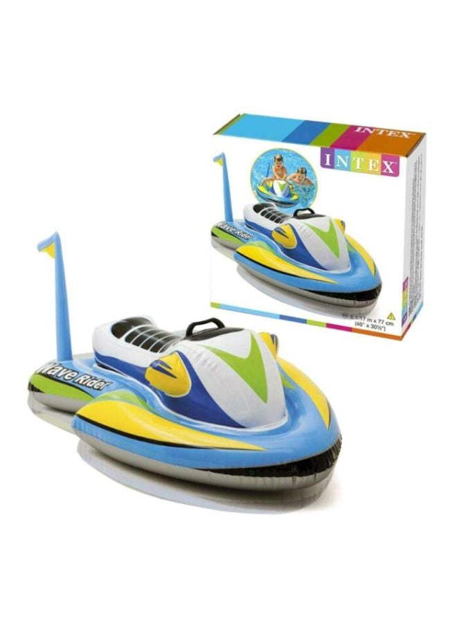 INTEX Wave Rider Inflatable Pool Float 46x30inch - Image 3
