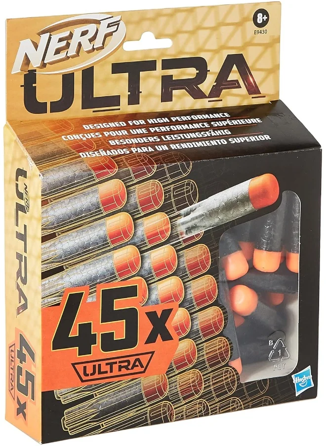 نيرف Nerf Ultra 45-Dart Refill Pack - Includes 45 Official Nerf Ultra Darts For Nerf Ultra Blasters - Compatible Only with Nerf Ultra Blasters