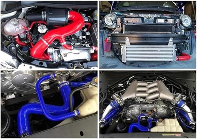 Wivplex Silicone Air Intake Hose Pipe Kit for Accord 2003-2007 - Image 2