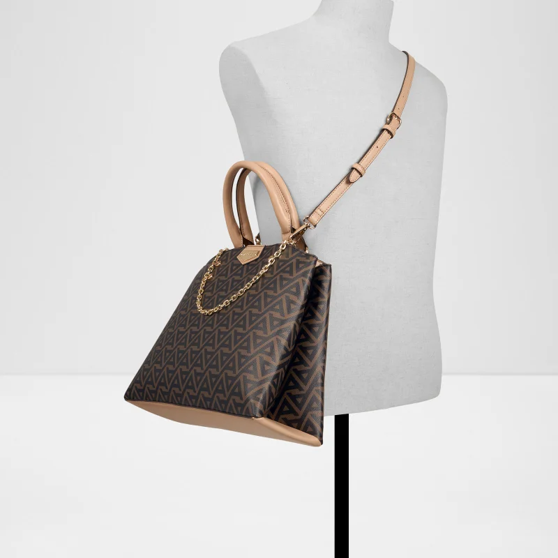 ALDO  ASTRAEI Logo Printed Satchel Bag for Women | Best Price UAE