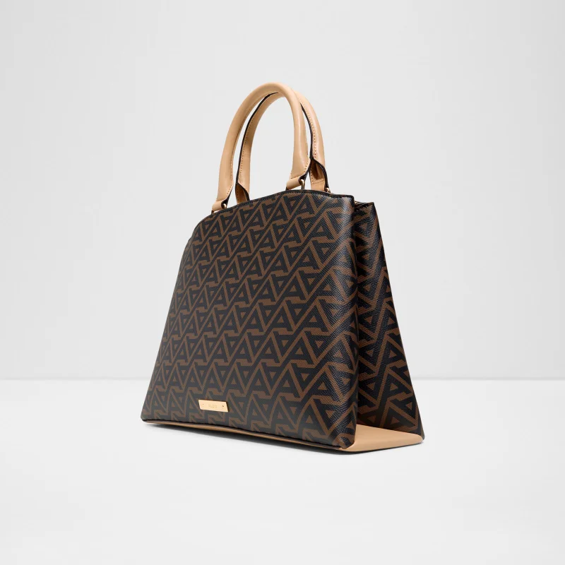 ALDO ASTRAEI Logo Printed Satchel Bag