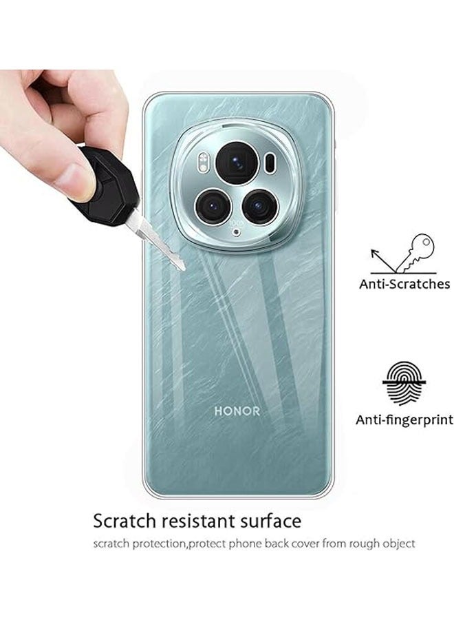general Honor Magic 6 Pro 5G + Screen Protector, Ultra-Thin Soft TPU Bumper Clear Scratch Resistant Case, Honor Magic 6 Pro Lightweight Shockproof Phone Case - Image 2