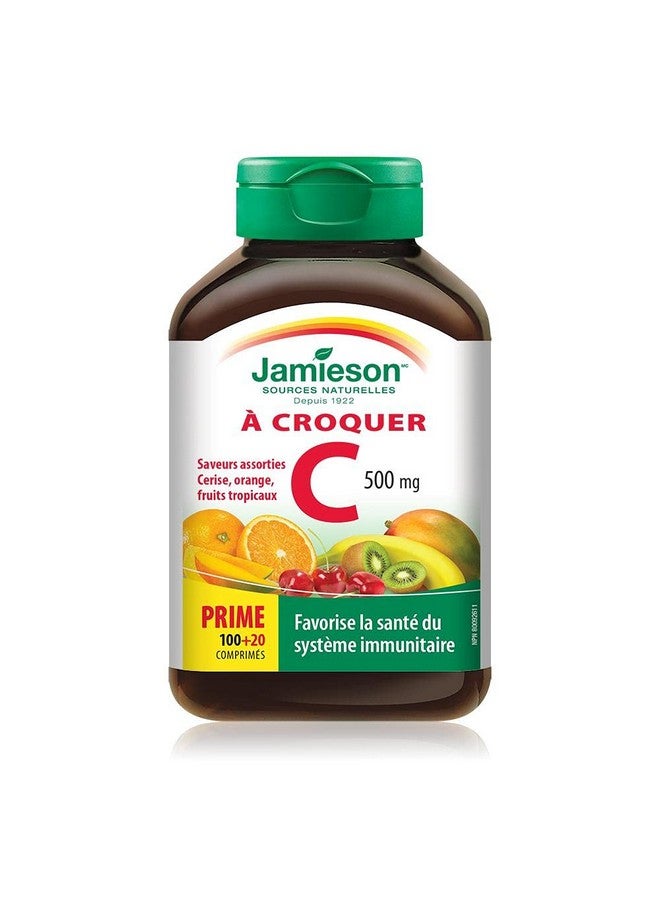 Jamieson Vitamin C Mixed Fruit 500mg 120 Tablets - Image 2