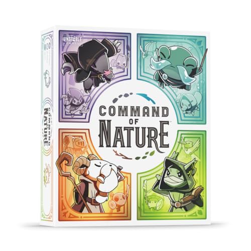 Unstable Games Command of Nature Card Game NatureThemed Strategy Game for 26 Players Ages 8 and Up Family Game Night Card Game from The Creators of Unstable Unicorns and Here to Slay - Image 1