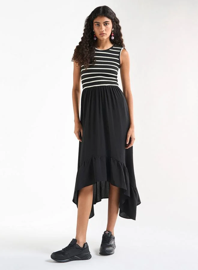 Splash FAV Striped Bodice Dress
