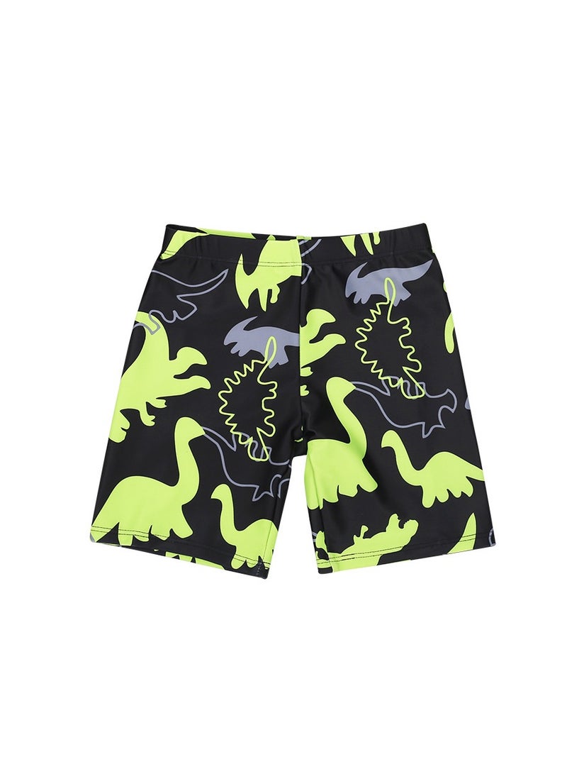 Children's 3-piece Swimsuit Cartoon Dinosaur Long Sleeved Sunscreen Quick Drying Swimsuit  - Image 3