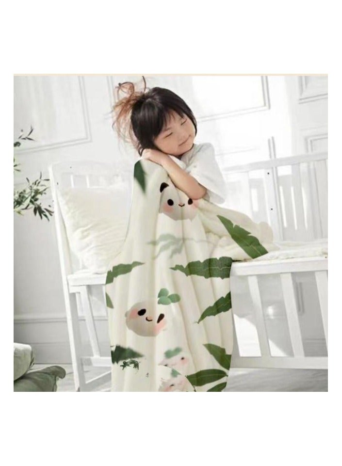 general Children's or student cartoon flannel thin blanket (warm and comfortable, suitable for sleep, games) 100cm*150cm - 764 - Image 3