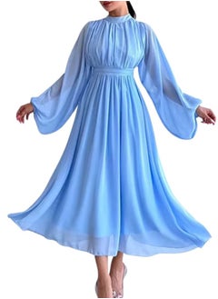 Women's chiffon dress with lining