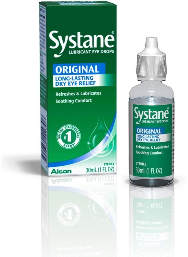 Systane Long Lasting Lubricant Eye Drops, 1 Fl. Oz (Pack of 1) - Image 1