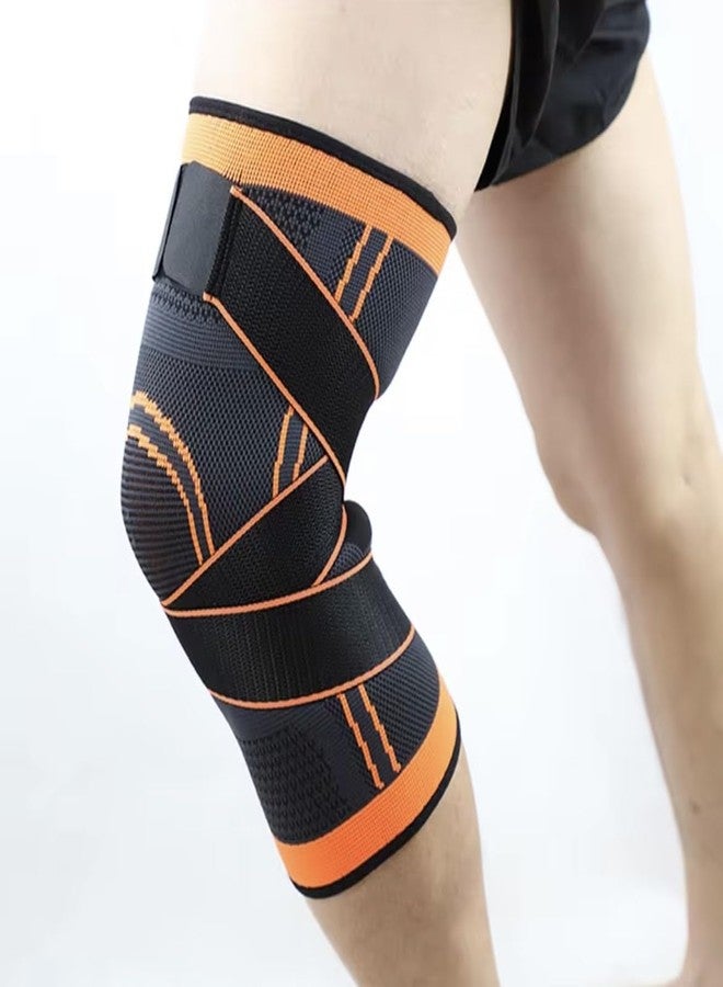 Compression Knee brace for Women & Men, Knee Sleeve, Knee Support for Meniscus Tear, Knee Pain, ACL, Running, Workout & Arthritis Pain Relief (Green, Large) - Image 4