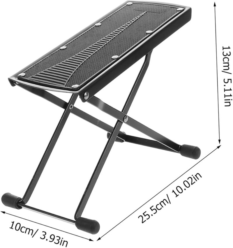 مسند قدم قابل للتعديل ومحمول وقابل للطي لاستخدامات العناية بالأقدام في المنزل - Image 3