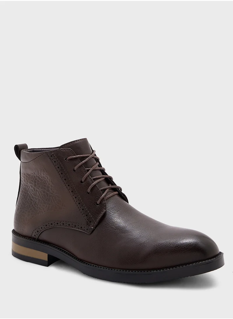 Robert Wood Formal Lace Up Boots