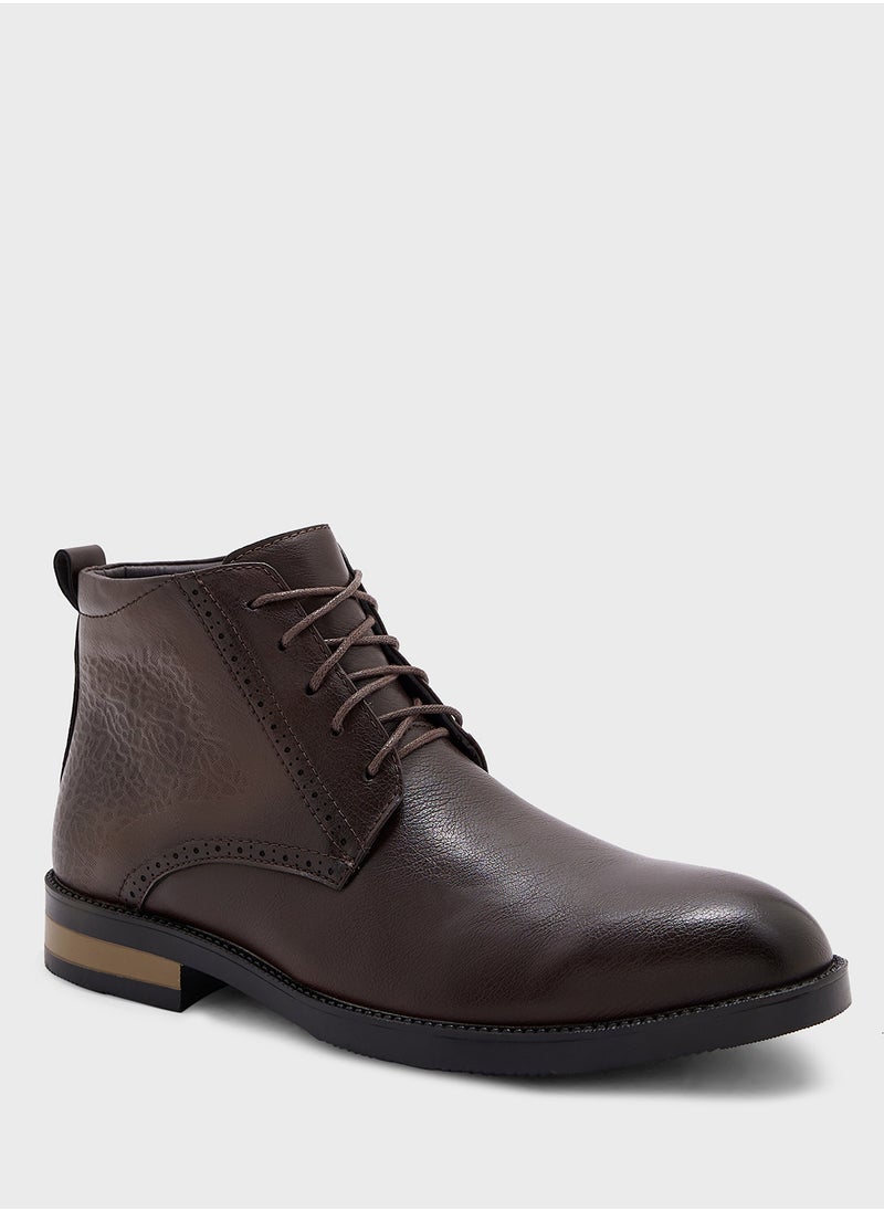 Robert Wood Formal Lace Up Boots  - Image 2