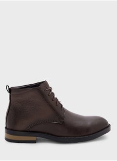 Formal Lace Up Boots