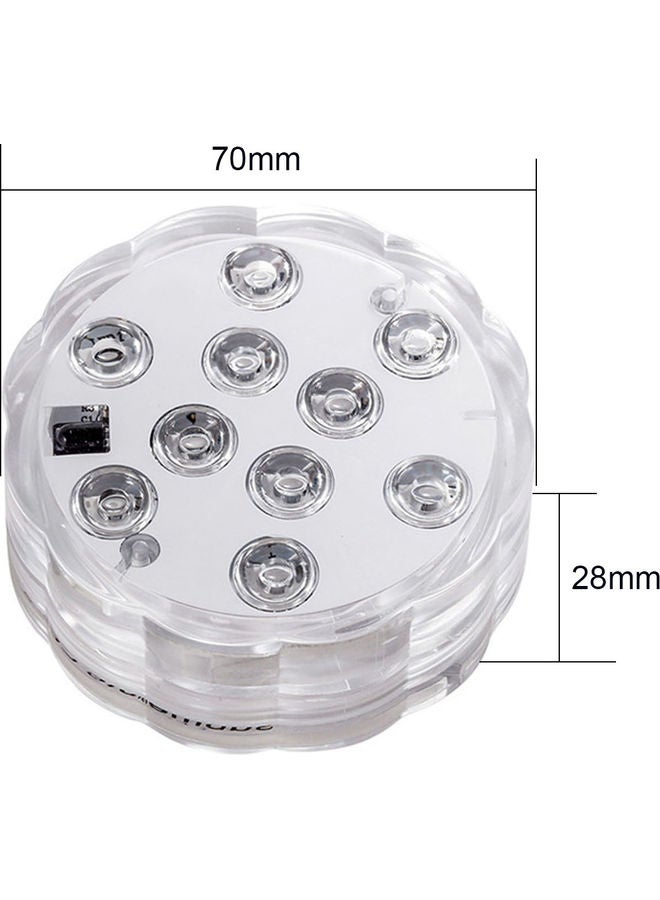 إسكدنيا مصابيح بإضاءة LED للغوص أبيض 12.50 x 3.70 x 9.50سم - Image 3