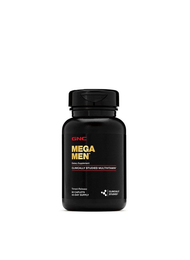 GNC أقراص Mega Men Multivitamin For Men، 90 قرصًا، مضادات الأكسدة، صحة القلب ودعم المناعة - Image 4