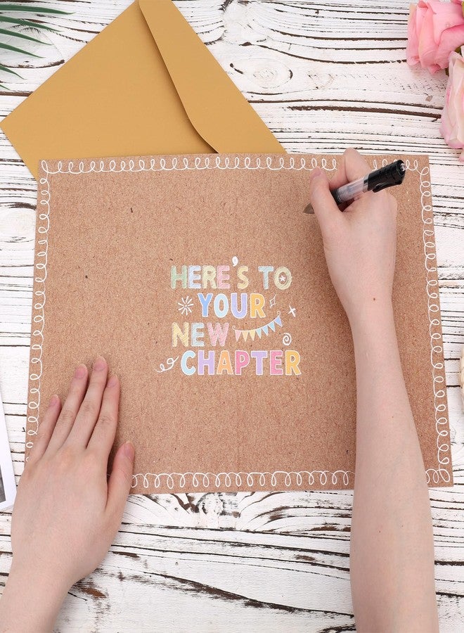 lasuroa Large Good Bye Good Luck Farewell Greeting Card, 15.75x10.63 Inch Colorful Jumbo We Will Miss You Card with Gold Envelope Goodbye Suitable for Colleague Teacher Going Away Best Wishes Big - Image 5