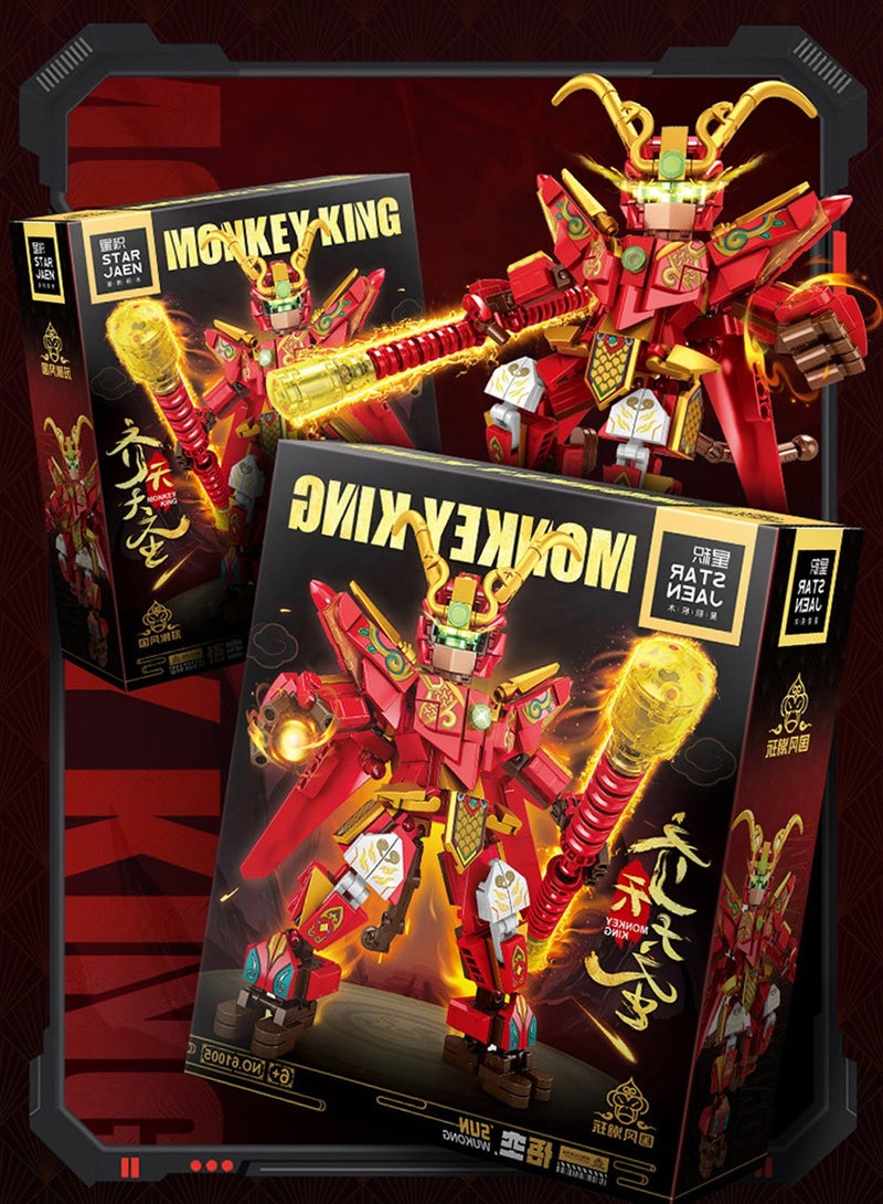 general Star Building Compatible with LEGO Bricks Black Myth: The Great Sage Equal to Heaven Sun Wukong Series Construction Set - Image 5