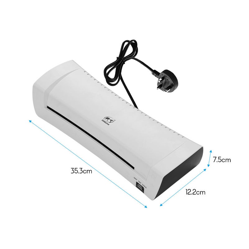 Laminating Machine 230mm Entry Width - Easy Rocker Switch Operation Laminator for School Office Personal Use - Image 2