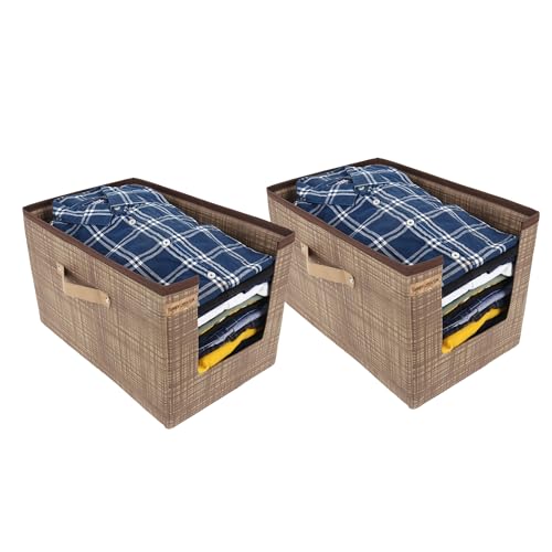 SHREY CREATION Non-Woven Shirt Stacker/Clothes Organizer|Foldable Non Woven Material|Closet & Wardrobe Organizer (Pack Of 2) - Image 1