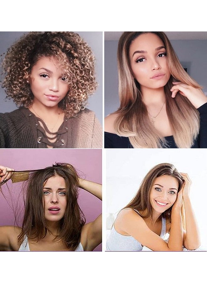 KERATIN RESEARCH Gold Label Brazilian Keratin Hair Treatment Straightening works on All Hair Types Incl Coarse Thick Dry Frizzy Curly Bleached Dominican Brazilian Indian Strong formula Hair 240ml  - Image 5