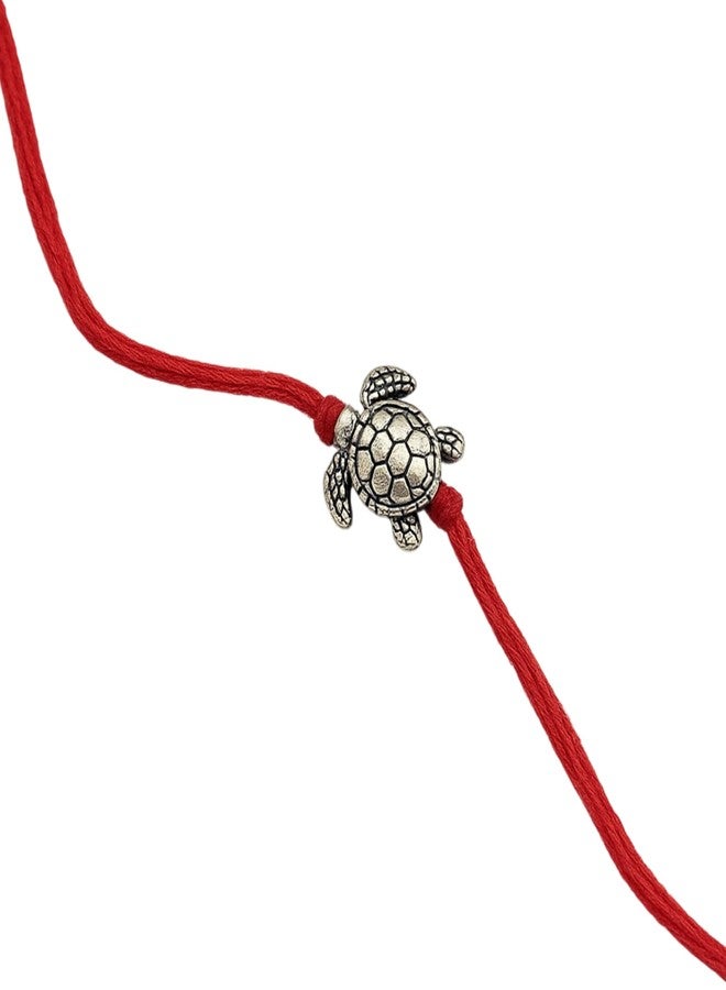 RDK SON'S Pack of 2 Cute Turtle Face Rakhis for Kids – Designer Animal Rakhi Set for Little Brothers & Sisters | Raksha Bandhan Gift for Boys & Girls - Image 1