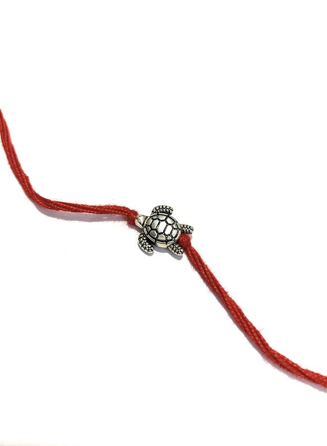 RDK SON'S Pack of 2 Cute Turtle Face Rakhis for Kids – Designer Animal Rakhi Set for Little Brothers & Sisters | Raksha Bandhan Gift for Boys & Girls - Image 5