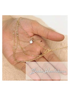 ماركة غير محددة بوهو سلسلة الرأس حجر الراين  - Image 4