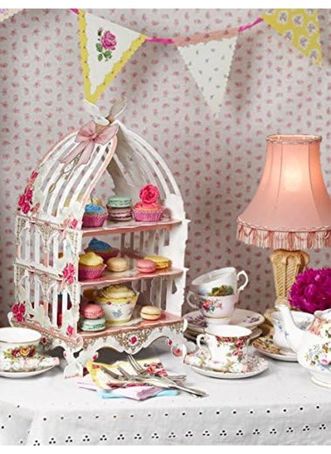 Talking Tables Truly Chintz Paper Table Cover  - Image 4