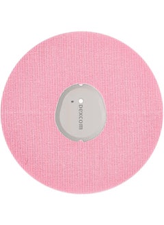 YOUSHARES 20Pcs Dexcom G7 Over Patches Waterproof - Adhesive Patches for Dexcom G7 with Pre-Cut Back Paper Easy to Use, Strong Stick for 10-14 Day Long Stay (Pink)