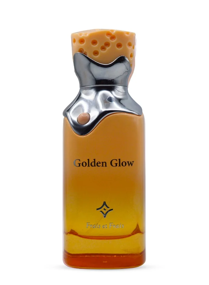 Frais Et Frais Frais Et Frais Golden Glow Perfume 100ML - Eau de Parfum - Women's Woody Oriental Fragrance with Bergamot, Rose &amp; Vanilla