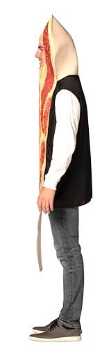Rasta Imposta Bacon Strip Costume, Brown, One Size - Image 3