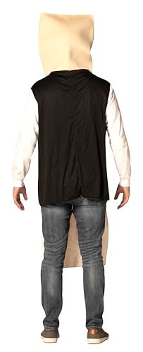 Rasta Imposta Bacon Strip Costume, Brown, One Size - Image 2