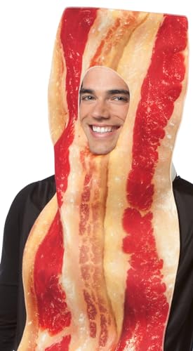 Rasta Imposta Bacon Strip Costume, Brown, One Size - Image 4