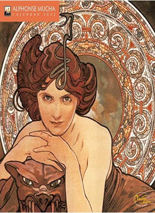 Alphonse Mucha Mini Wall calendar 2022 (Art Calendar) 