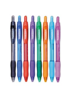 Paper Mate 1960662 Profile Ballpoint Retractable Pen, Assorted Ink, Bold, 8/Set  - Image 1