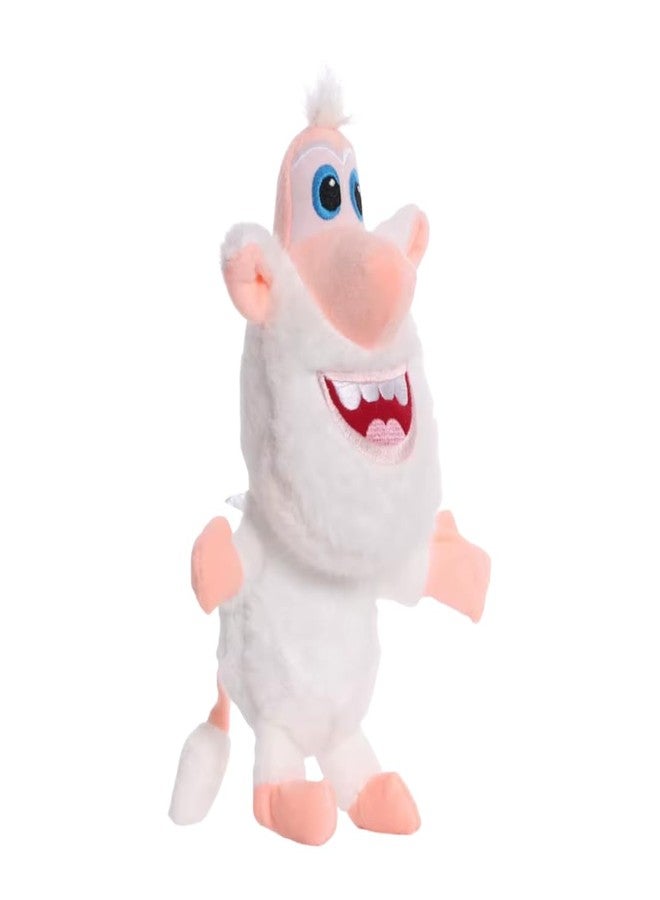 TechMax Solution Large White Monster Plush Toy Super Soft Stuffed Cartoon Plushie Big Smile Cuddly Doll - Image 5