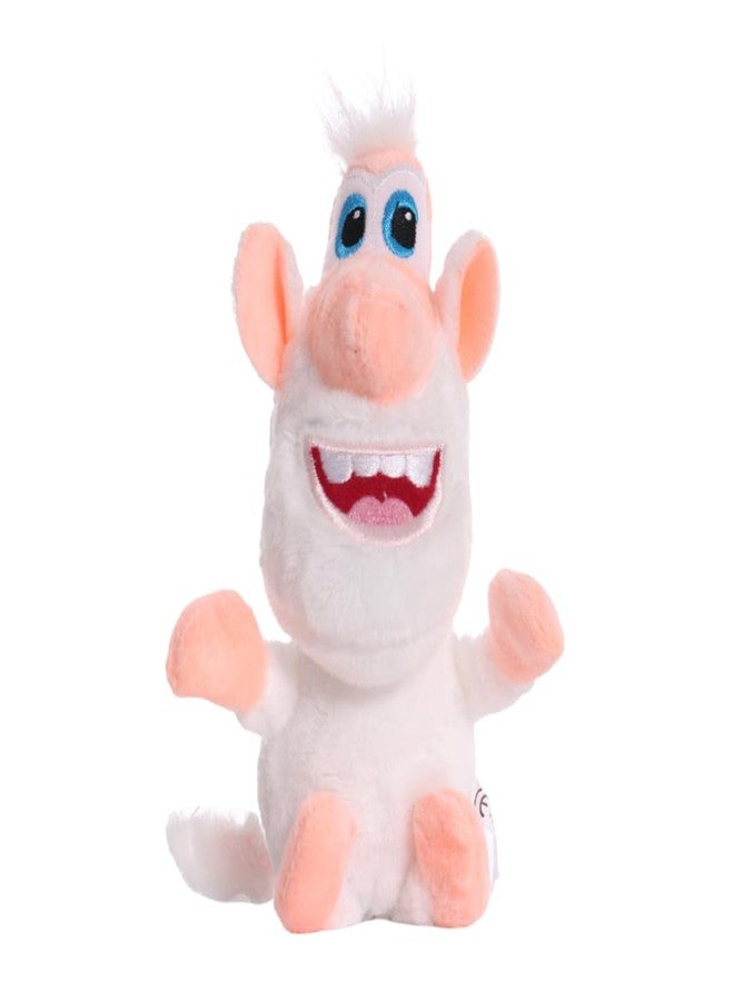TechMax Solution Large White Monster Plush Toy Super Soft Stuffed Cartoon Plushie Big Smile Cuddly Doll - Image 3