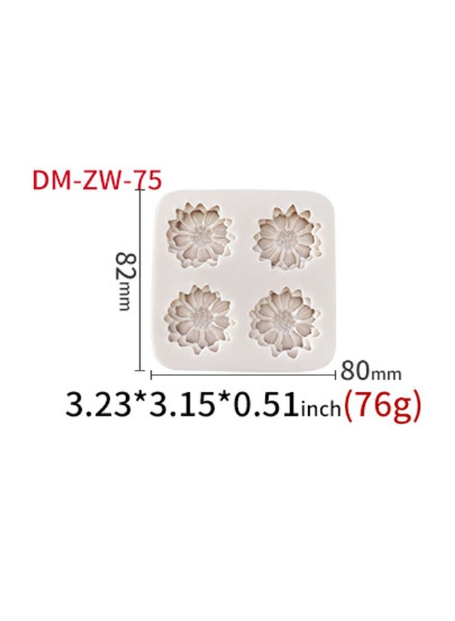 ISank Decorative Baking Mould White 8.2x8x0.3cm - Image 2