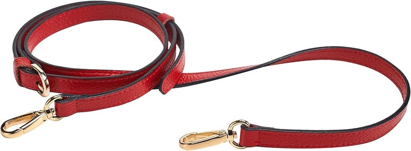 Live Up Full Grain Purse Strap Genuine Leather Replacement for Cross Body Bag Handbags - Image 1