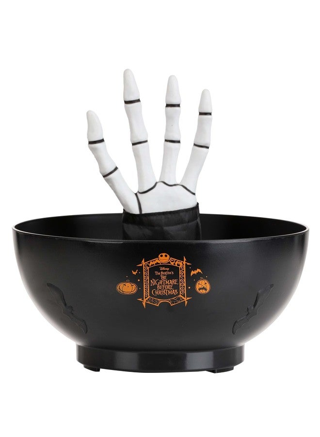 Gemmy Nightmare Before Christmas Jack Skellington Halloween Animated Candy Bowl with Moving Hand Standard - Image 3