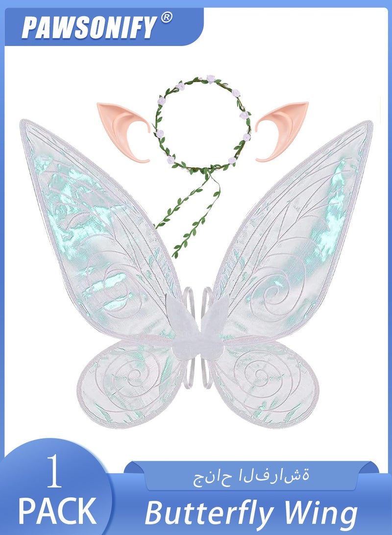 PAWSONIFY Fairy Wings for Adults Women Butterfly Wings - Dress-Up & Cosplay Props for Parties, Weddings, Masquerades & Festive Gatherings - Image 1