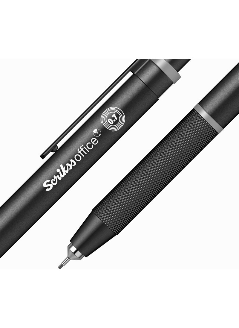 Scrikss Twist Mechanical Pencil 0.7 mm Black 