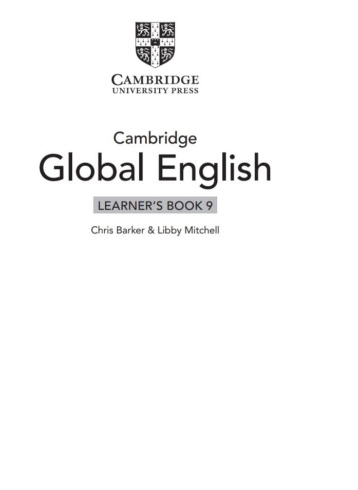 Cambridge Global English Learner's Book 9 with Digital  - Image 2
