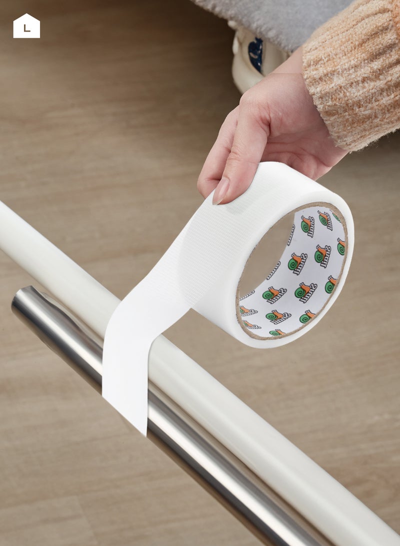 LAWAZIM Snail Heavy Duty Duct Tape - Strong Adhesive Waterproof Tear-Resistant Flexible Industrial Repair White Utility Tape for Home Repairs Packaging Sealing Plumbing Automotives and Emergency Fixes - Image 5