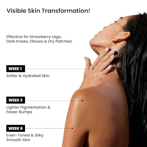 WILD OAK WildOak Iced Coffee Sugar Body Scrub | 300g | Kojic Acid, Hyaluronic Acid, Ceramides, Collagen & Peptides | De-Tan & Brightens Dark Areas | Smooths Strawberry Legs & Arms | Hydrates & Exfoliates - Image 4